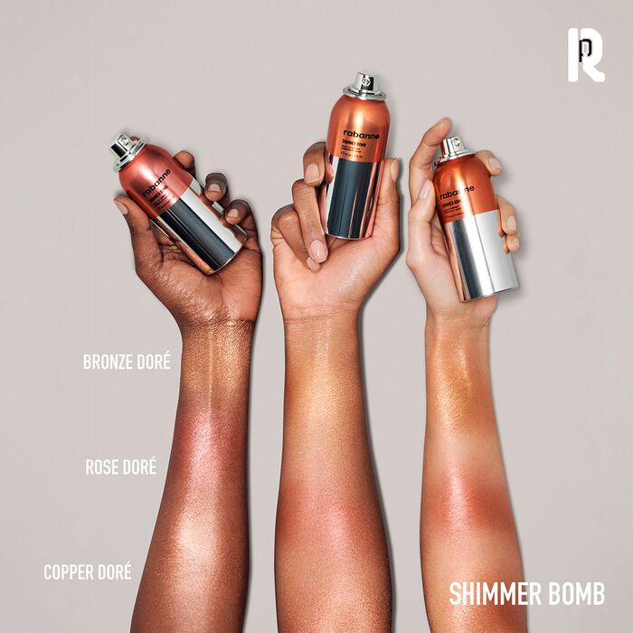 Rabanne Makeup Arts Factory Shimmer Bomb - Bruma para Rostro y Cuerpo efecto Iluminador Rebajas baratas