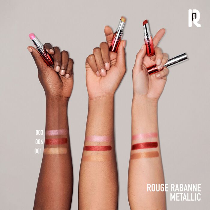 Rabanne Makeup Rouge Rabanne Famous Lipcolor - Labial Metálico Hidratante Los más vendidos
