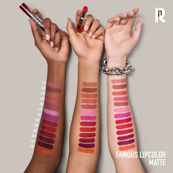 Rabanne Makeup Famous Lipcolor - Labial Mate Hidratante Ventas relámpago