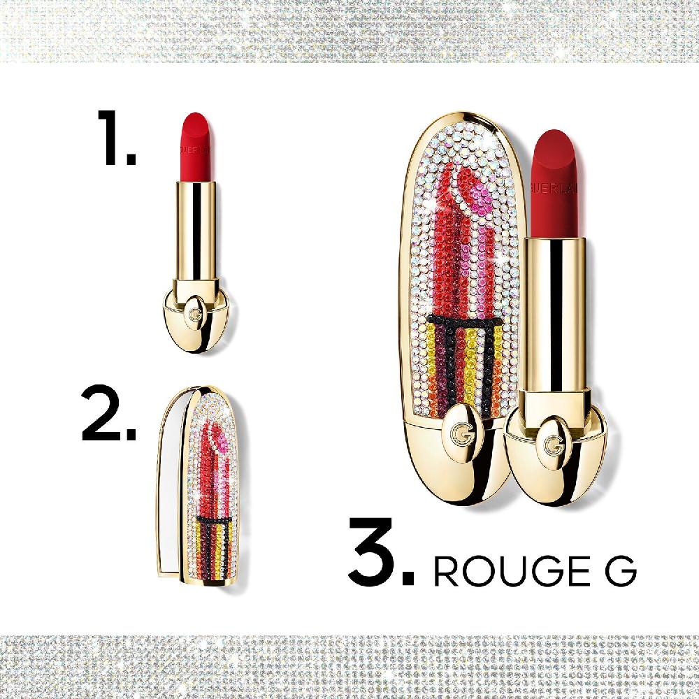 Guerlain Rouge G - Recarga El rojo de labios personalizable Edición Limitada Rebajas de fábrica