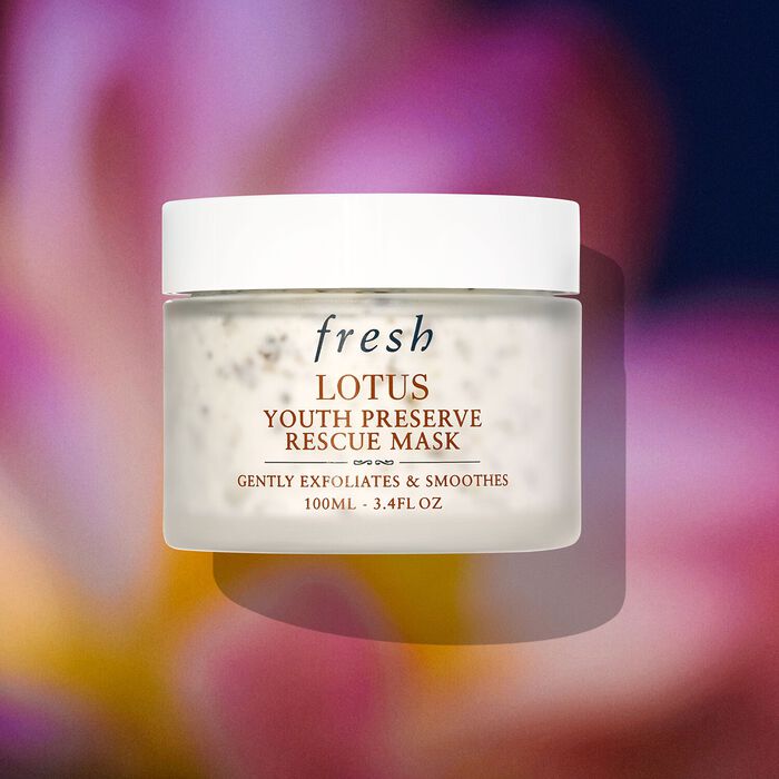 Fresh Lotus Youth Preserve Rescue Mask - Mascarilla exfoliante antiedad de loto ÚLTIMAS EDICIONES