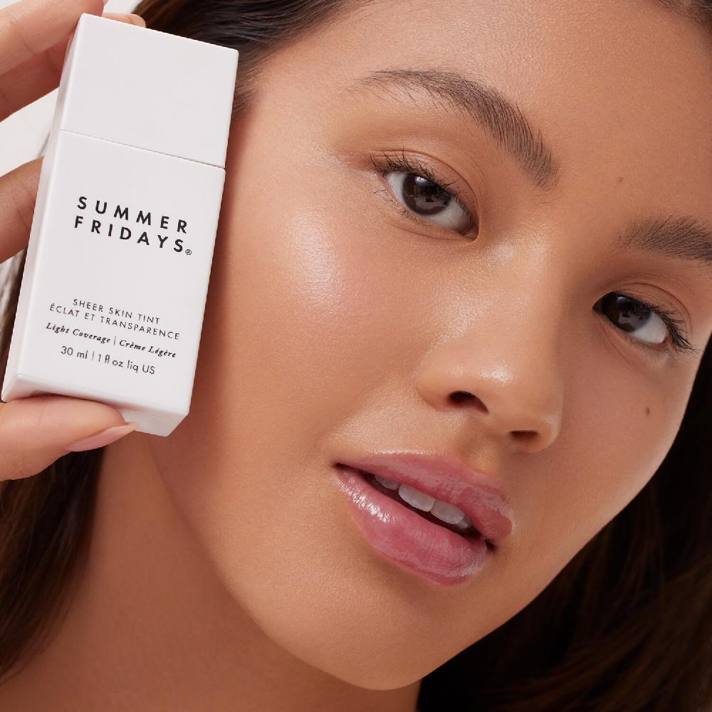 Summer Fridays Sheer Skin Tint - Ácido hialurónico + escualeno Promoción trimestral