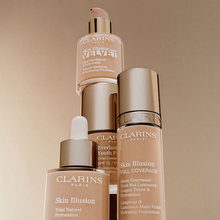 Clarins Skin Illusion FULL COVERAGE - Base de maquillaje Envío internacional gratuito