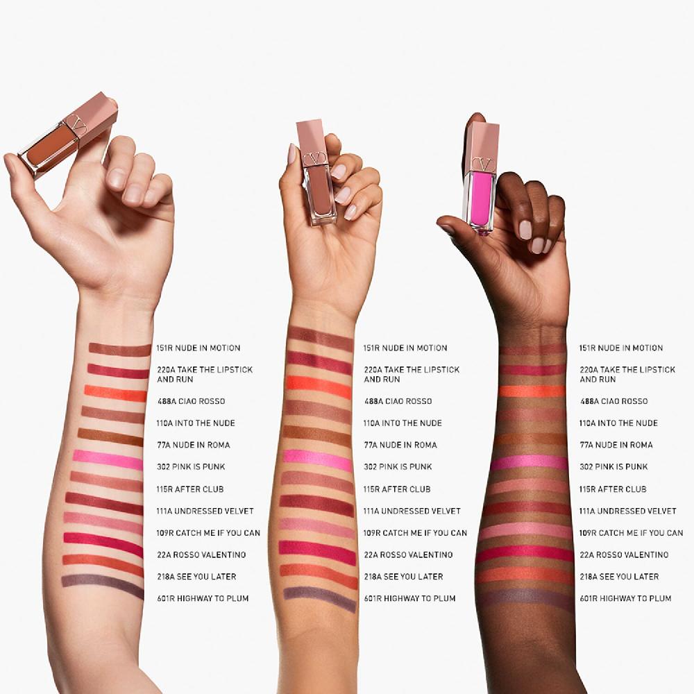 Valentino Liquirosso - Color líquido mate intenso labios y mejillas Outlet online