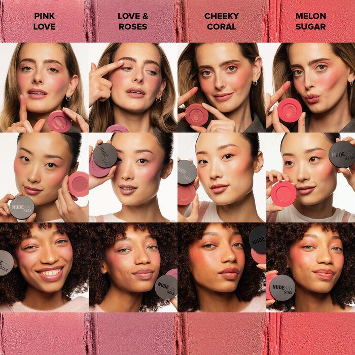 Nudestix Stax Baume Blush All Over Color - Sombras Versátiles Ofertas