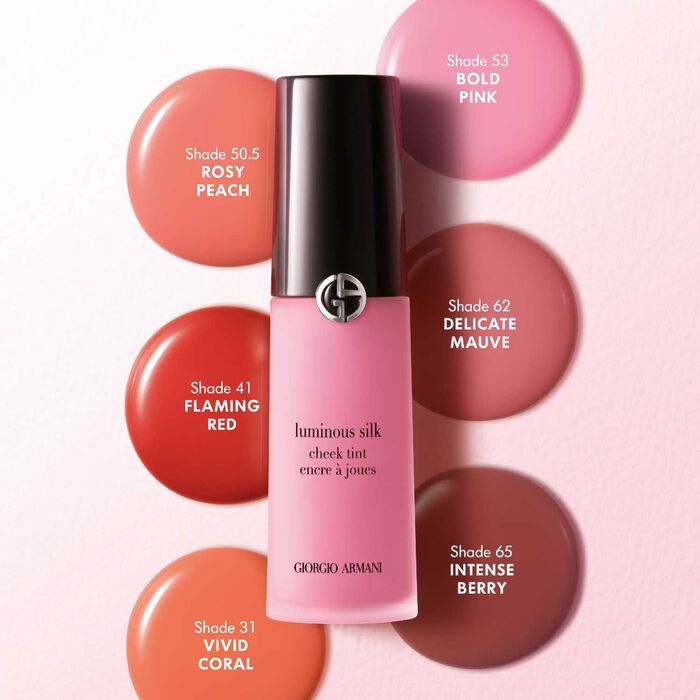 Armani Luminous Silk Cheek Tint - Colorete Líquido Larga Duración Ventas relámpago