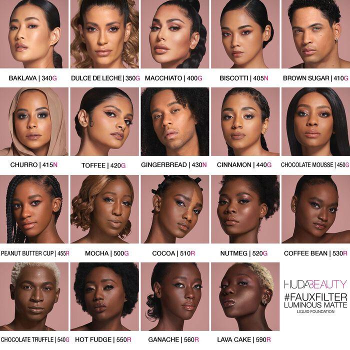 Huda Beauty Base De Maquillaje - #FAUXFILTER Luminous Matte Grandes descuentos
