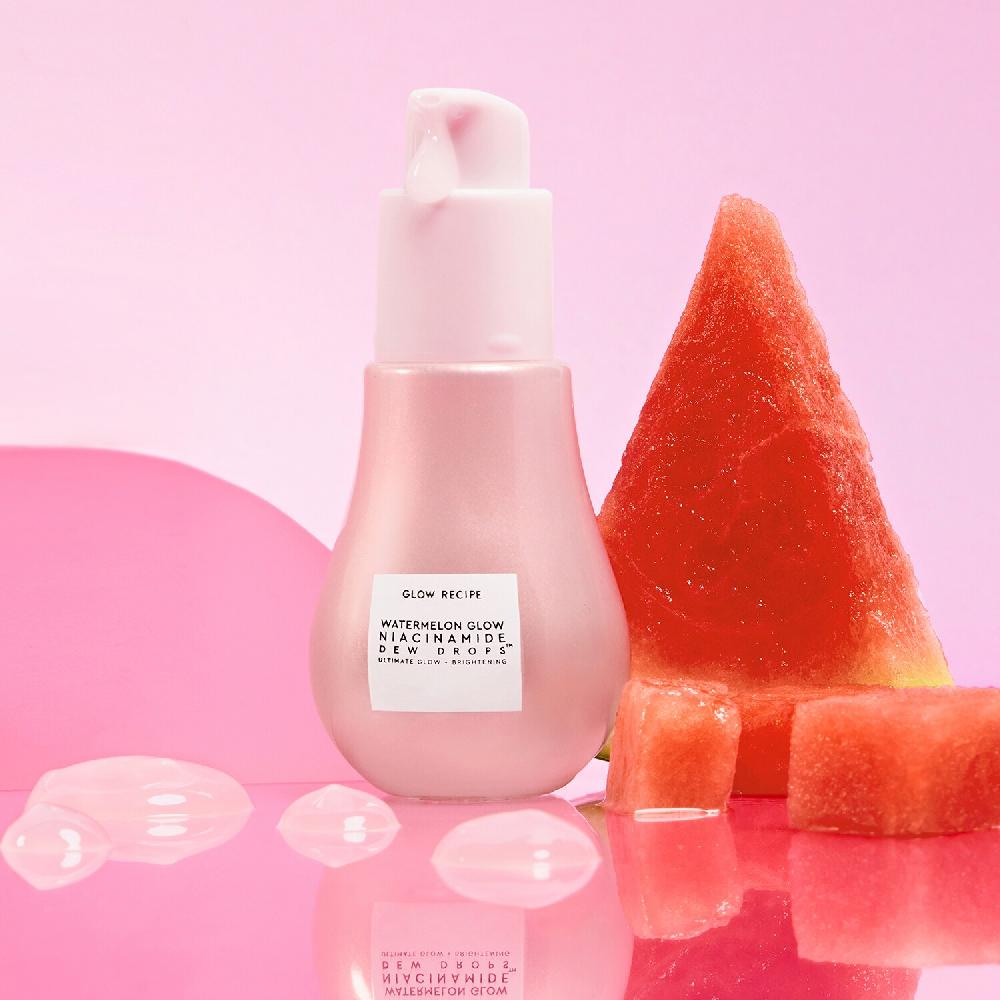 Glow Recipe Watermelon Glow Dew Drops - Sérum embellecedor de Gotas Rosadas con Niacinamida Outlet