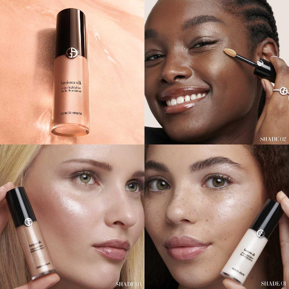 Armani Luminous Silk - Highlighter Iluminador Líquido Acuoso Outlet online
