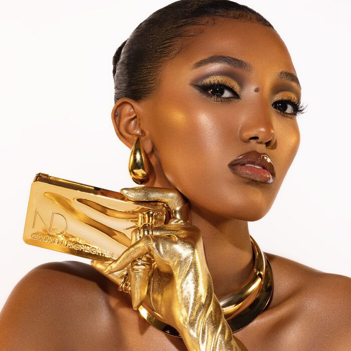 Natasha Denona Golden Highlighter trio - Paleta iluminadora híbrida multiusos Ofertas