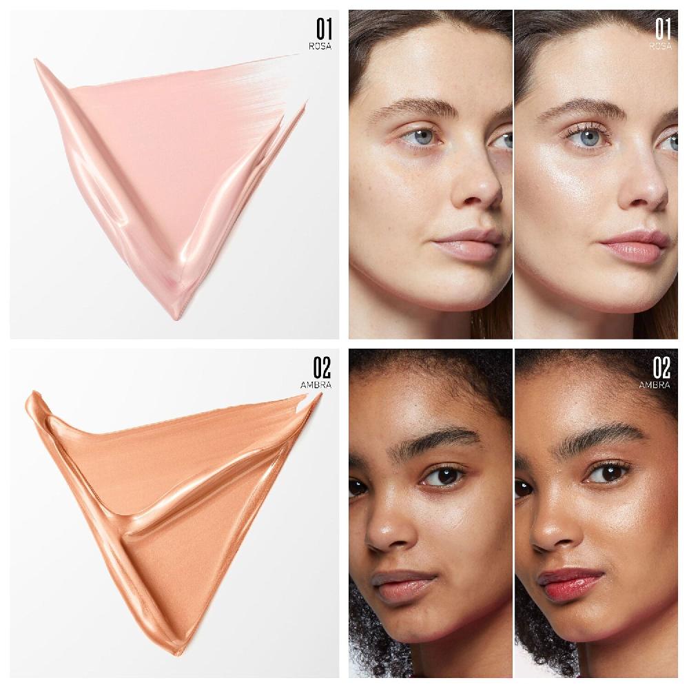 Valentino V-Lighter - Iluminador líquido 2 en 1 - Hidratante alisador iluminador Gran oferta