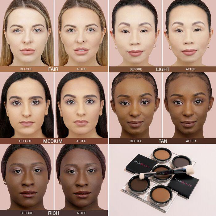 Huda Beauty Crema Polvos - Bronceadores Y Contouring Tantour Promoción trimestral