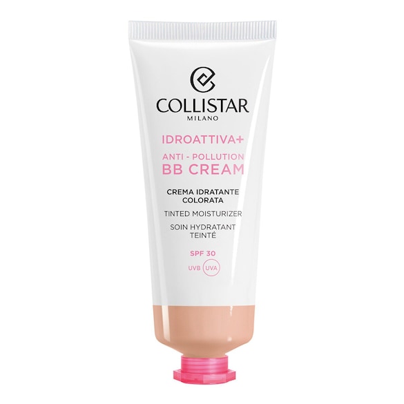 Collistar Idro-Attiva+ BB Cream SPF 30 1 Light - Protección Solar facial con color Limitado a 3 días