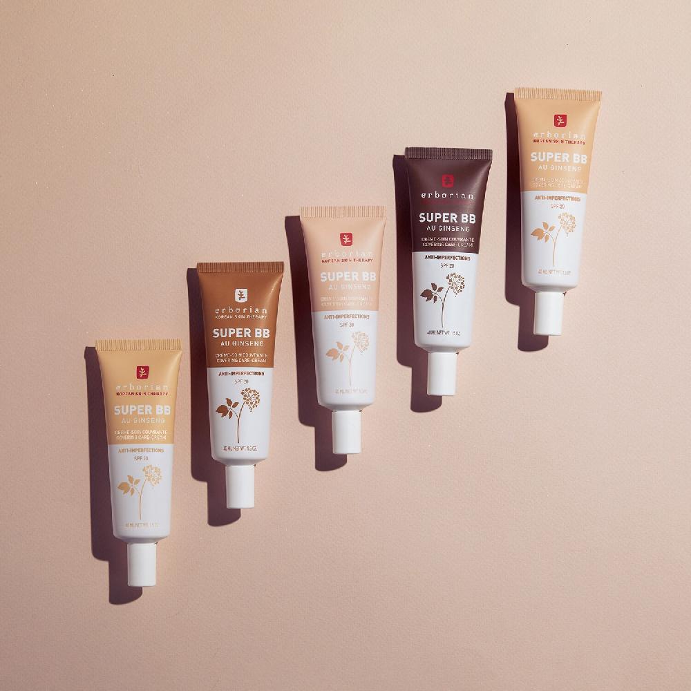 Erborian Super BB Con Ginseng - BB Cream Anti-Imperfecciones Tamaño Viaje Descuento por venta flash