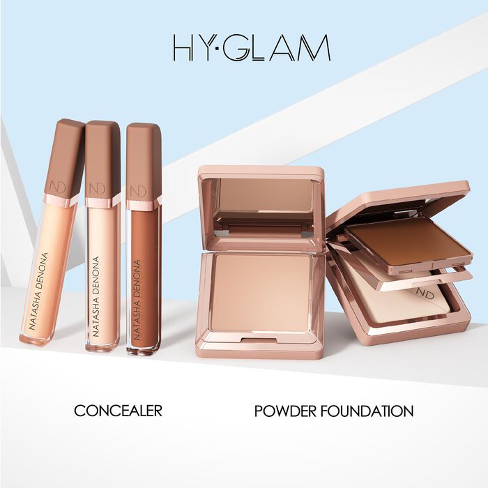 Natasha Denona HY-GLAM powder foundation Refill - Base de maquillaje en polvo con Recarga Liquidación