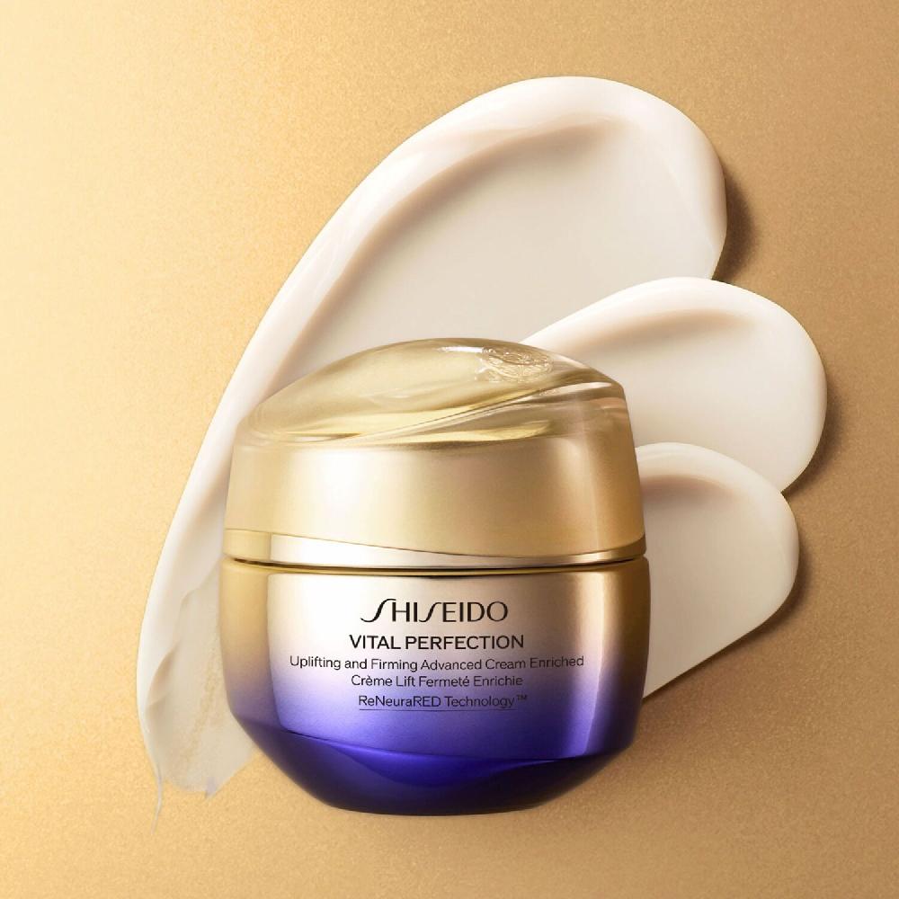 Shiseido Vital Perfection Uplifting and Firming Advanced Cream Enriched - crema antiedad Venta caliente