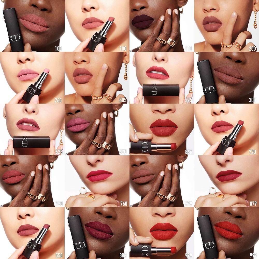 Dior Rouge Dior Forever - Barra de labios sin transfer - Color intenso y confort Tienda