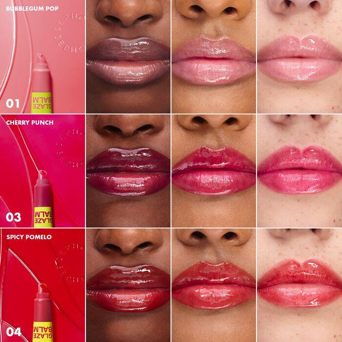 Sephora Collection GLAZE BALM - Bálsamo labial con color y brillo glossy Precio de fábrica