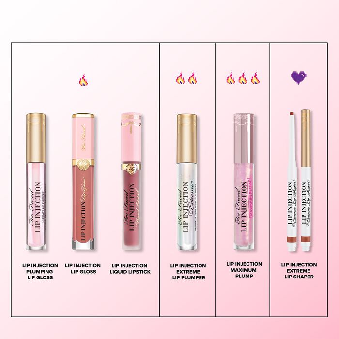 Too Faced Tamaño Viaje Lip Injection Extreme - Brillo Labial Hidratante y Voluminizador Rebajas online