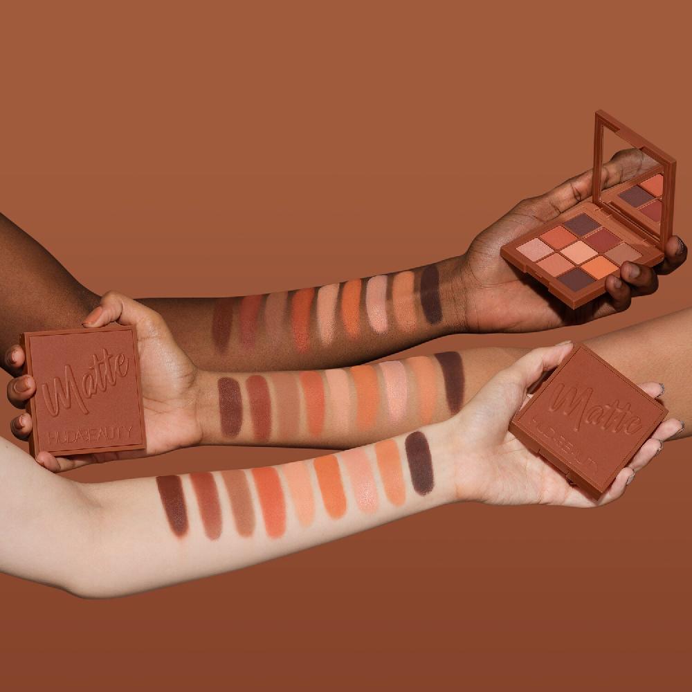 Huda Beauty Matte Obsessions - Warm - Paleta de sombras de ojos Ofertas especiales