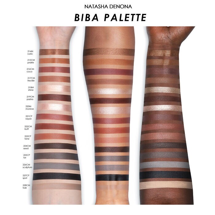 Natasha Denona Biba All Neutral Eyeshadow Palette - Paleta de sombras de ojos Rebajas de fin de temporada