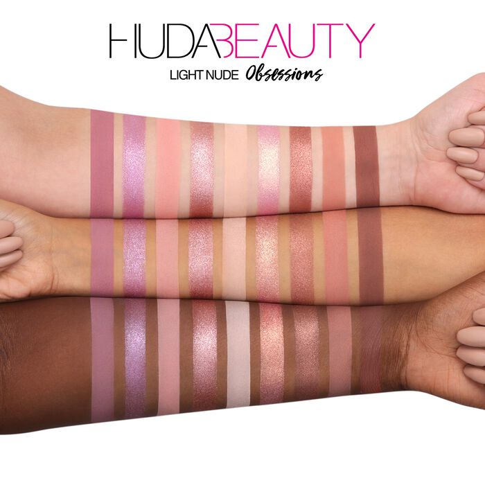Huda Beauty Mini Paleta De Sombras - NUDE Obsessions Palette Devoluciones gratuitas