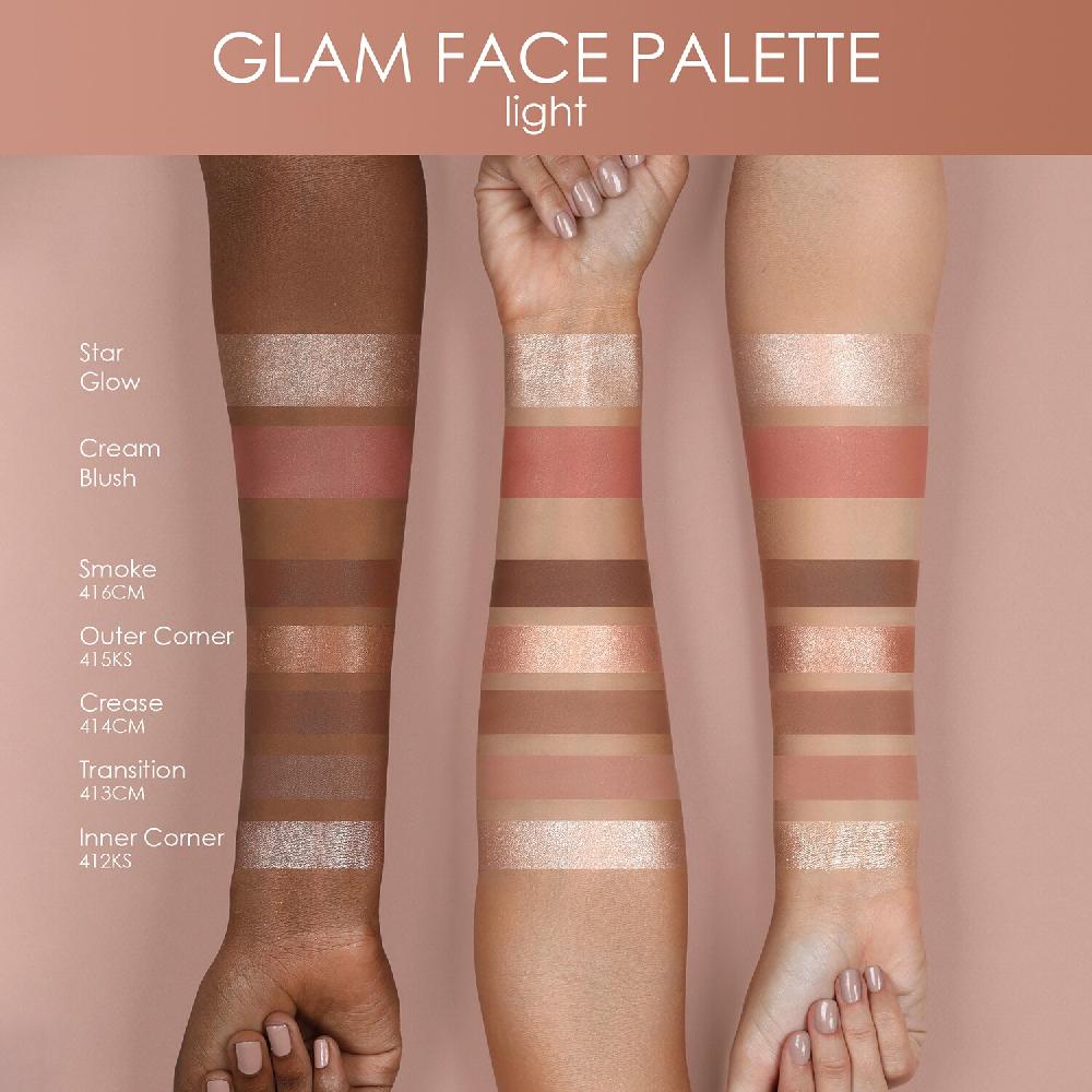 Natasha Denona Glam Face palette - Paleta maquillaje 2025