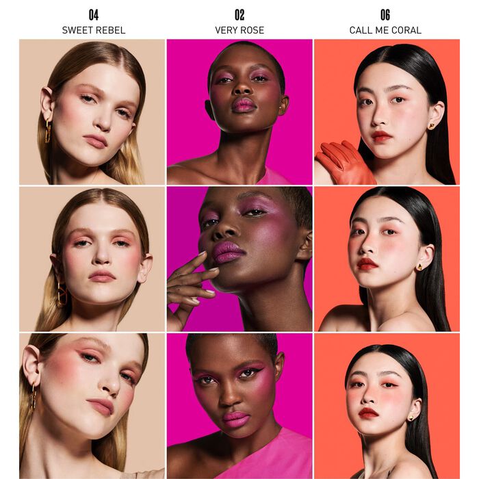 Valentino Eye2Cheek - Polvos de doble uso blush & sombra de ojos Promoción por tiempo limitado