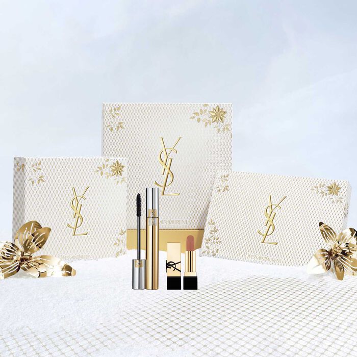 Yves Saint Laurent Máscara de Pestañas Volume Effect Faux Cils - Cofre de Navidad Última moda