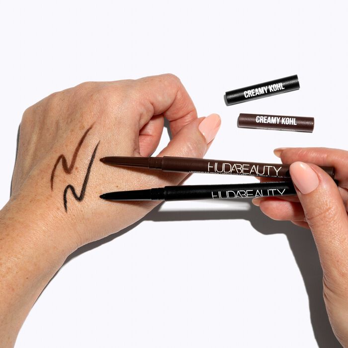 Huda Beauty Creamy Kohl Longwear - Lápiz de ojos Grandes ahorros