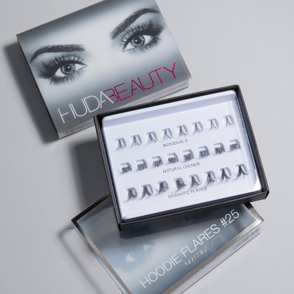 Huda Beauty Hoodie Flares #25 Classic - Pestañas postizas Última moda