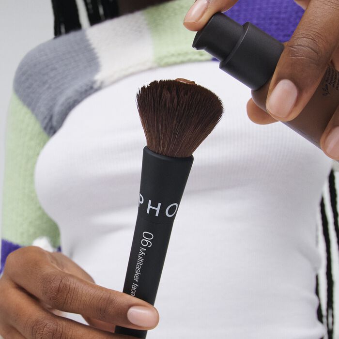 Sephora Collection 06 La Brocha Multiusos para el Rostro - Aplicación intuitiva acabado perfecto Venta caliente
