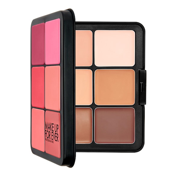 Make Up For Ever HD Skin Face Essentials - Paleta rostro en crema y colorete