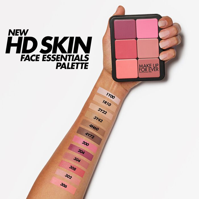 Make Up For Ever HD Skin Face Essentials - Paleta rostro en crema y colorete Tienda de fábrica