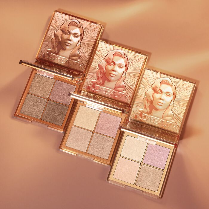Huda Beauty Glow obsessions - Paleta de highlighter Descuentos del mes