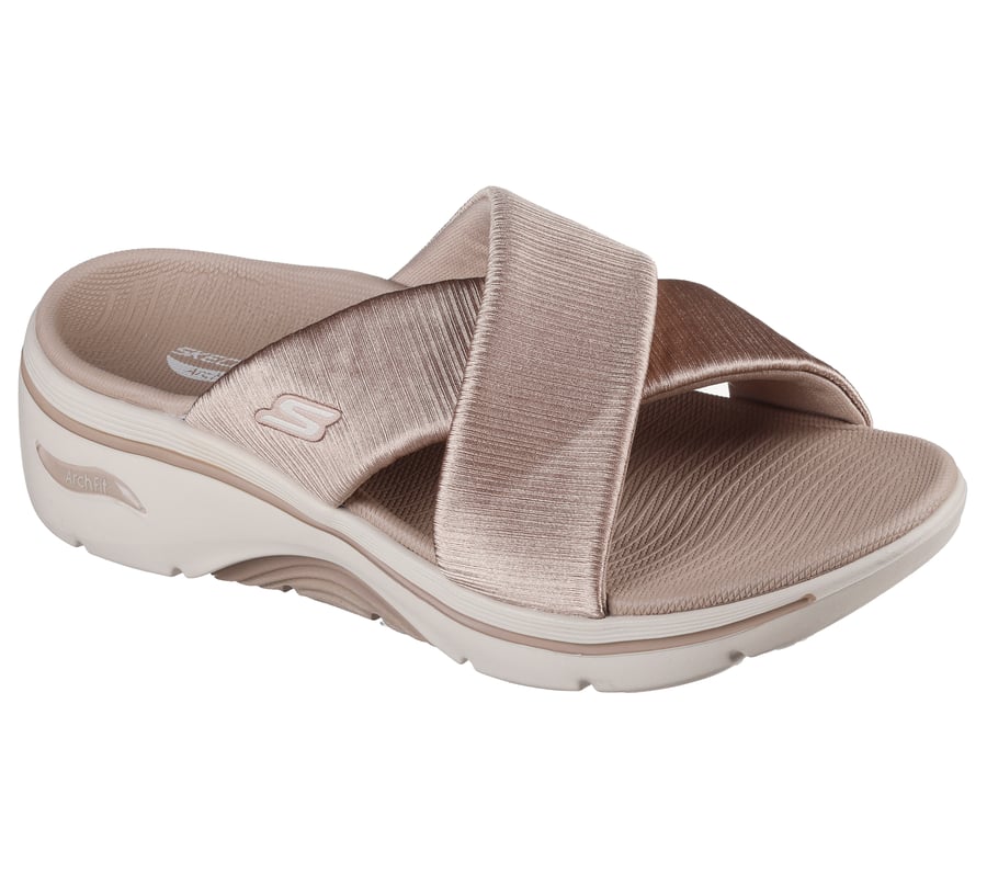 Skechers GO WALK Arch Fit 2.0 Sandal - Vibe Devoluciones gratuitas