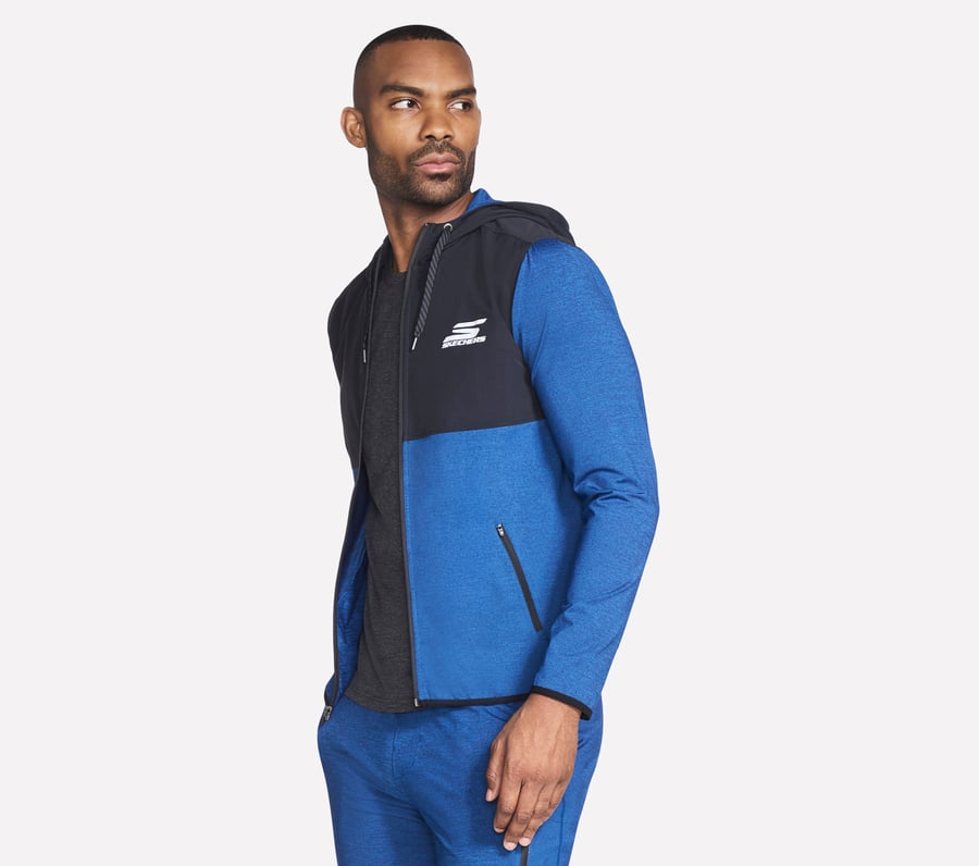 Skechers SKECH-KNITS Ultra Go Weekend Full Zip Hoodie Rebajas baratas