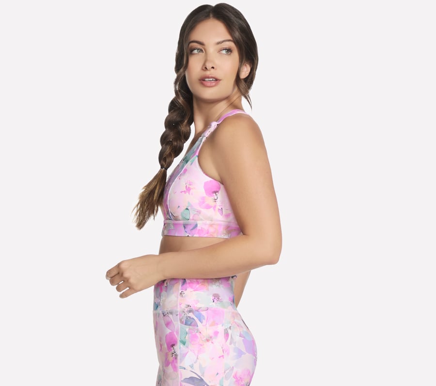 Skechers GO WALK Seascape Floral Zip Front Bra Promoción trimestral