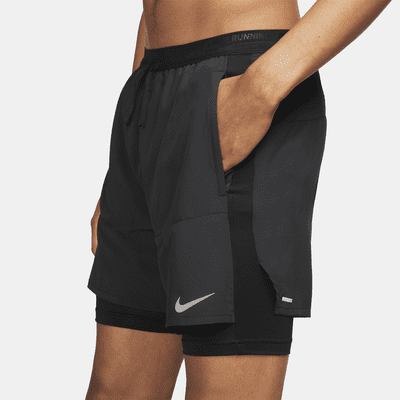 Nike Nike StridePantalón corto de running híbrido Dri-FIT de 13 cm - Hombre Superdescuento