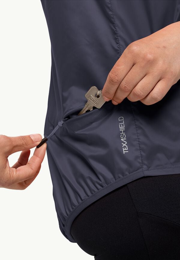 Jack Wolfskin Morobbia Wind Vest W Última moda