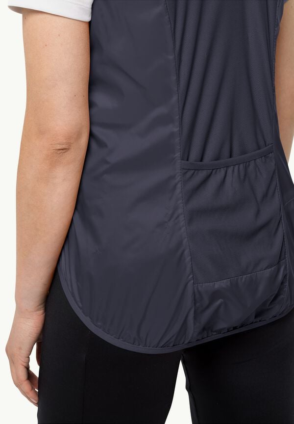 Jack Wolfskin Morobbia Wind Vest W Última moda