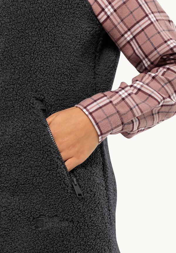 Jack Wolfskin High Curl Long Vest W Descuento
