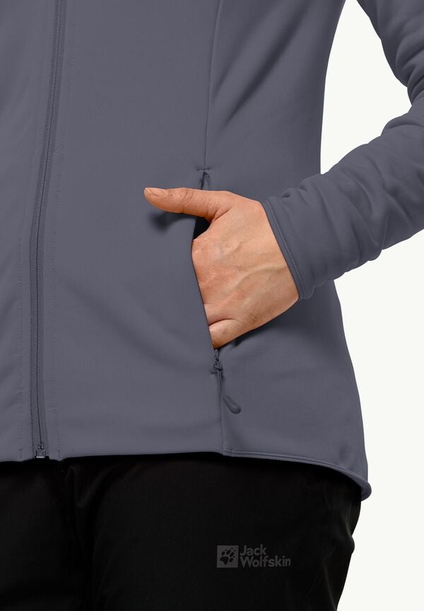 Jack Wolfskin Baiselberg Hooded Fz W Tienda de fábrica