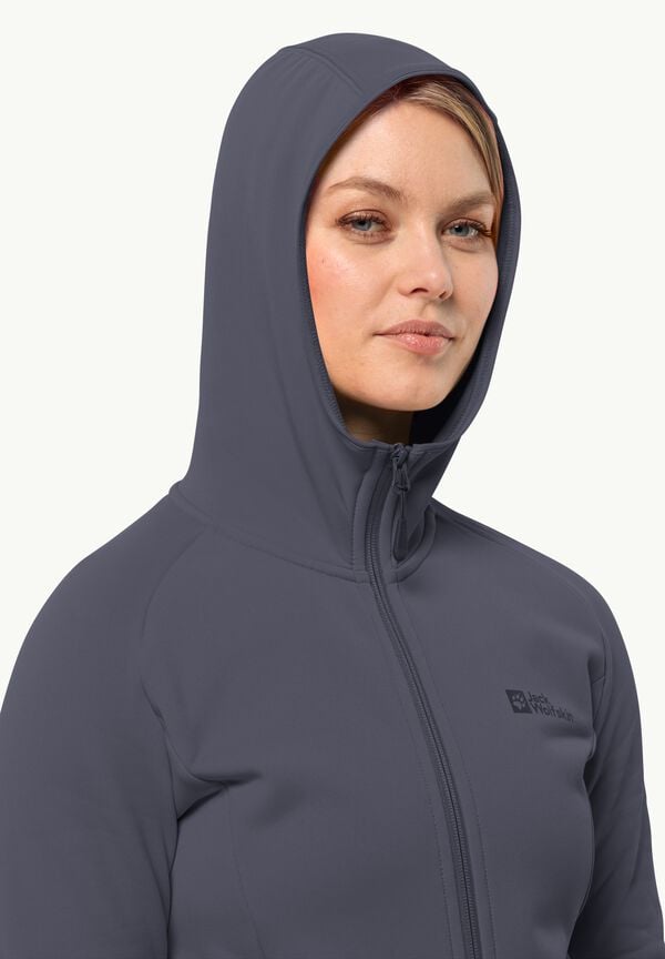 Jack Wolfskin Baiselberg Hooded Fz W Tienda de fábrica