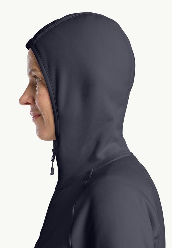 Jack Wolfskin Baiselberg Hooded Fz W Precios de Black Friday