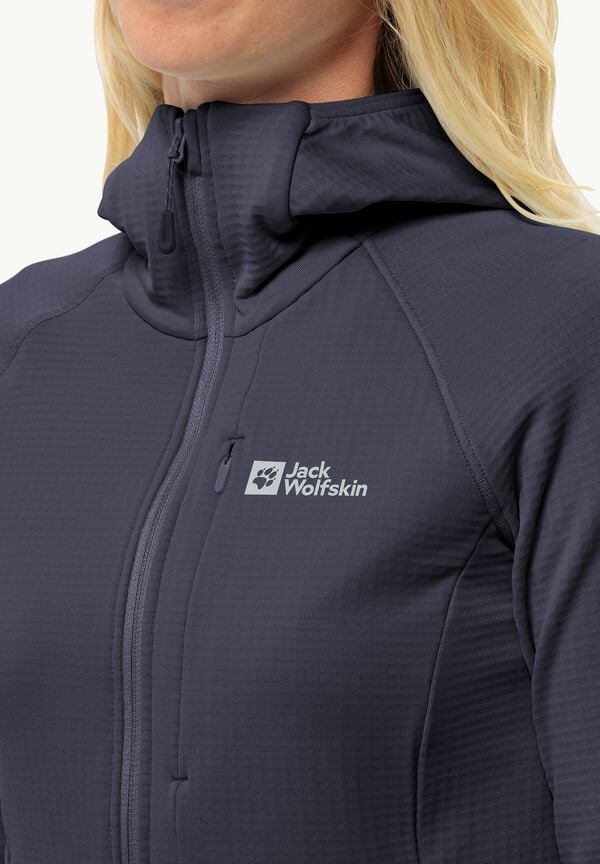 Jack Wolfskin Kolbenberg Hooded Fz W Solo hoy