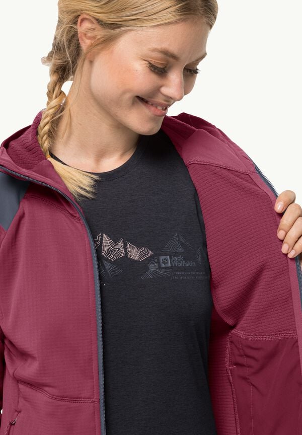 Jack Wolfskin Kolbenberg Hooded Fz W Liquidación