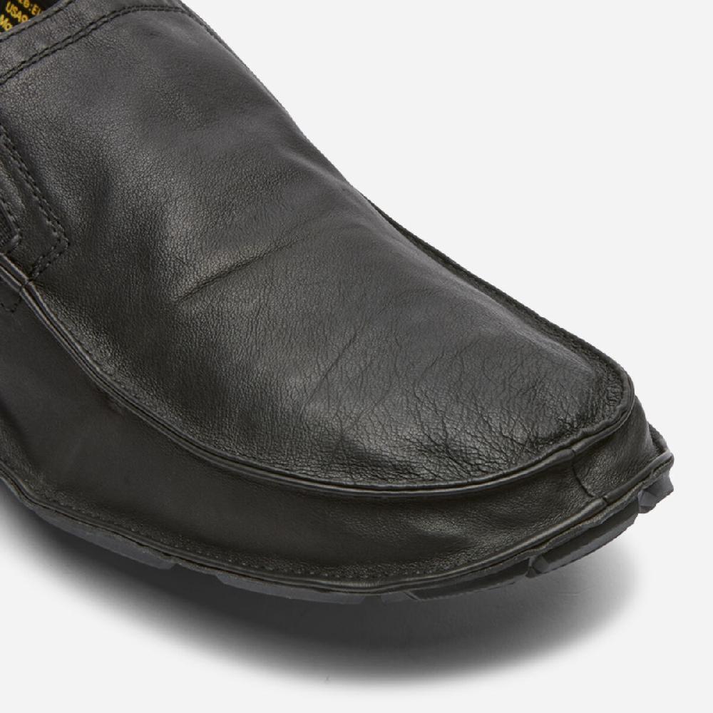 vibram One Quarter Leather Hombre Black Oferta especial