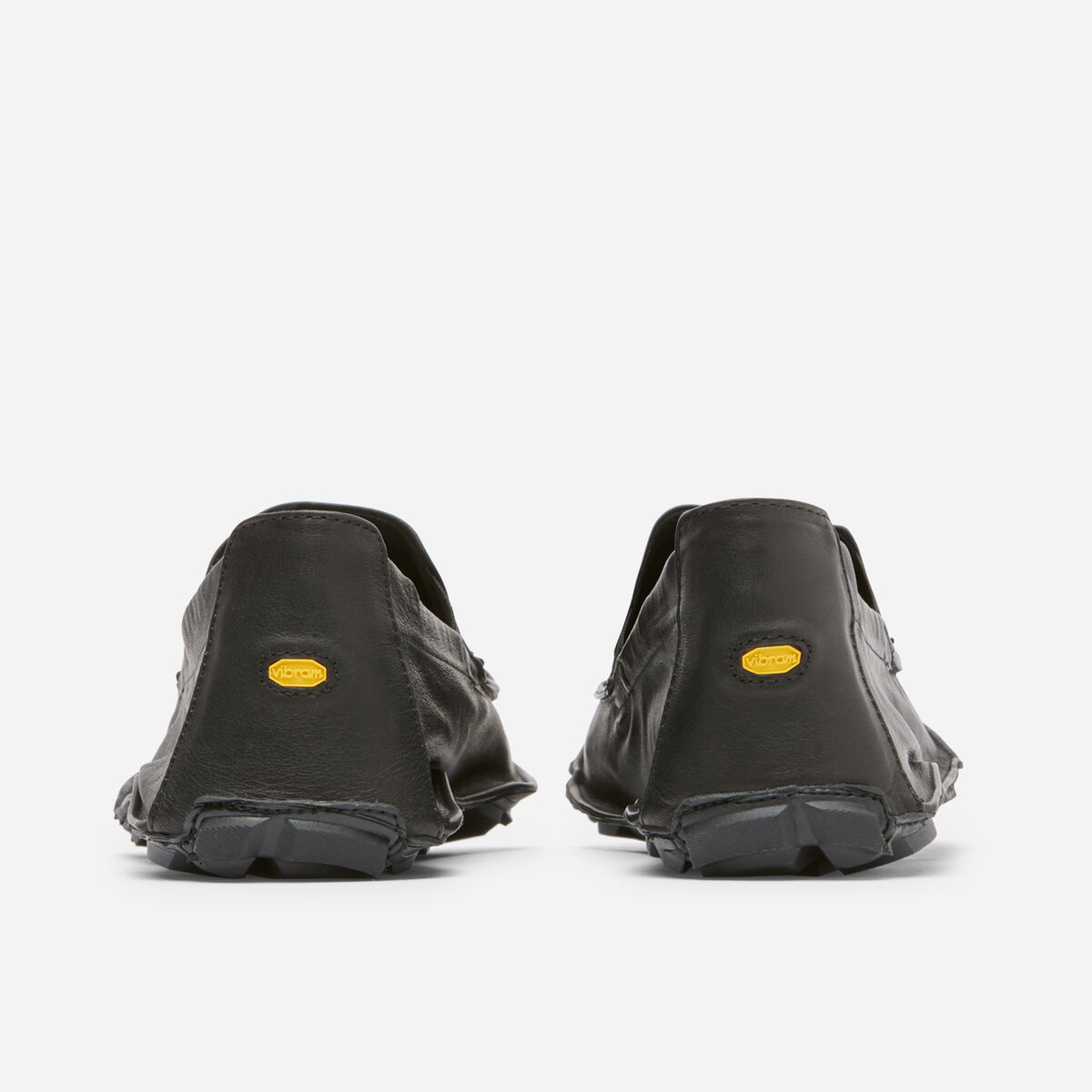 vibram One Quarter Leather Hombre Black Oferta especial