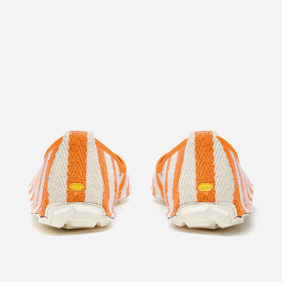 vibram One Quarter Lona Orange / White Último día